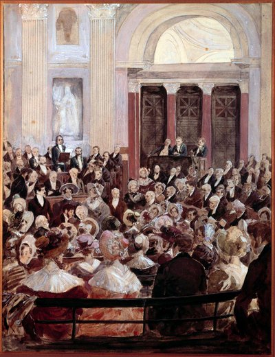 Il poeta e scrittore Victor Hugo da French School