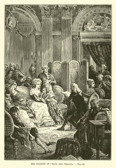 La lettura di Paolo e Virginia da French School