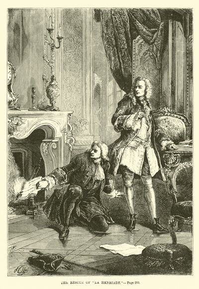 Il salvataggio della Henriade da French School