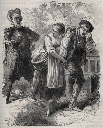 Il ritorno di Martin Guerre (circa 1524 intorno al 1560): apparve davanti alla moglie, Bertrande de Rols, e a colui che aveva usurpato la sua identità, l