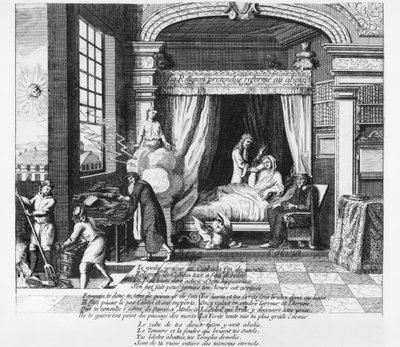 La cosiddetta religione riformata protestante in gravi difficoltà, 1684 da French School