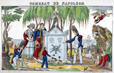 La tomba di Napoleone Bonaparte sull