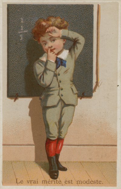 Il vero merito è la modestia da French School