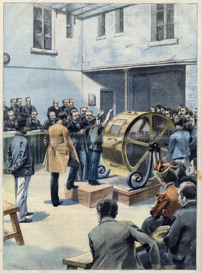 La ruota della fortuna. Sorteggio al Crédit Foncier de France, in "Le Petit Parisien" da French School