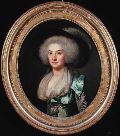 La moglie di Louis Charles Joseph de Vergennes da French School