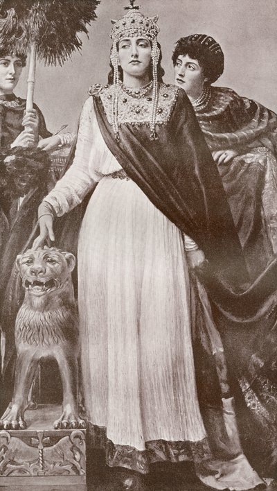 Teodora I, c. 500 - 548. Imperatrice dell