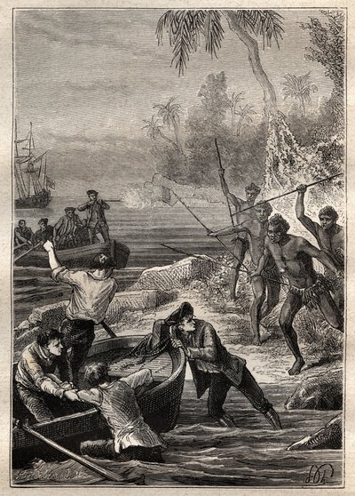 Erano così vicini...: Il viaggio del capitano James Cook (1728-1779) in Nuova Zelanda nel 1769 - i nativi della Nuova Zelanda attaccano l