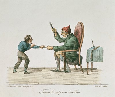 Questo è per il tuo bene, illustrazione per L