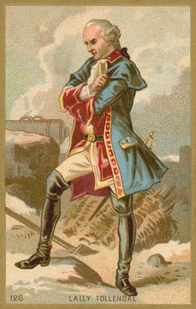 Thomas Arthur, conte de Lally, barone de Tollendal da French School