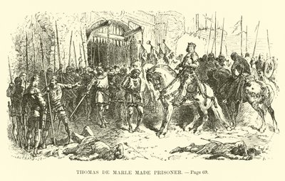 Thomas de Marle fatto prigioniero da French School