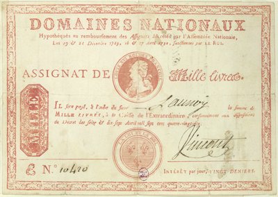 Banconota da mille lire con l