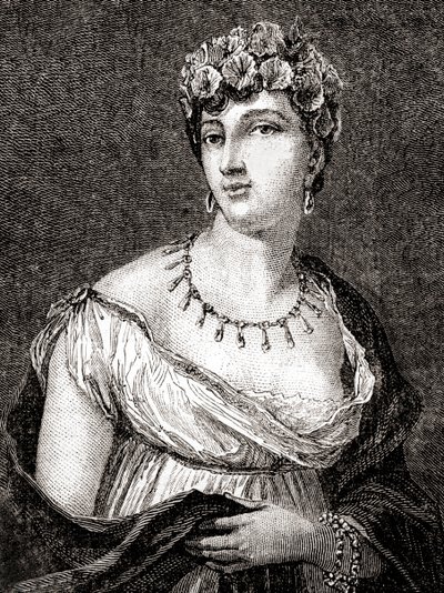 Thérèsa Cabarrus, Madame Tallien, da Histoire de la Revolution Française di Louis Blanc da French School