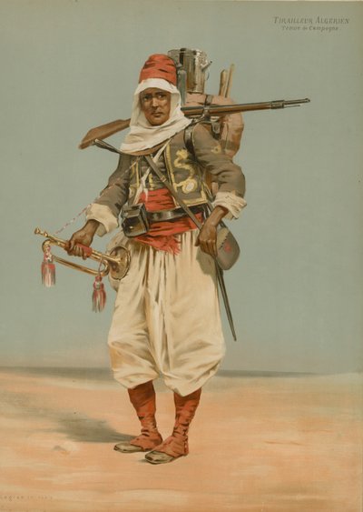 Tirailleur Algerino, Tenuta di Campagna da French School
