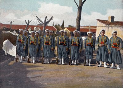 Tirailleurs - in "Album militare" da French School