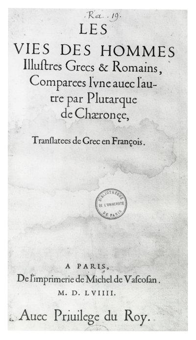 Pagina del titolo di 