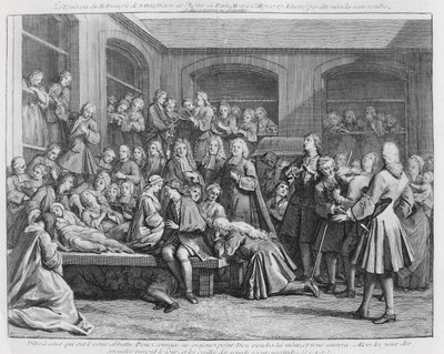 Tomba di François de Paris a Saint Medard da French School