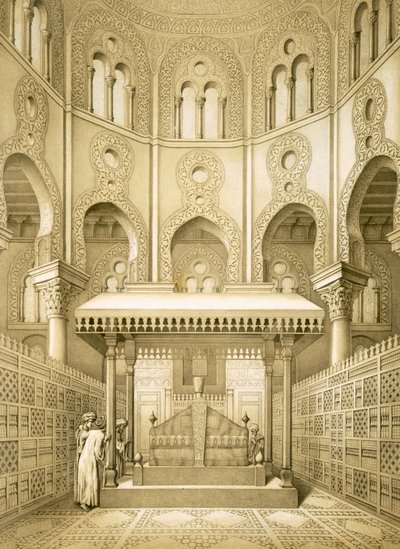 Tomba del Sultano Qalaoun al Cairo da French School