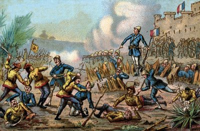 Guerra del Tonchino (Vietnam). Difesa di Tuyên Quang da parte delle truppe francesi dal 14 febbraio al 3 marzo da French School