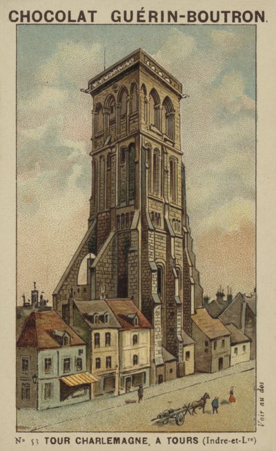 Torre di Carlo Magno, a Tours, Indre-et-Loire da French School