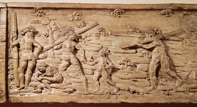 Commercio del legno dal Brasile, c.1550 da French School