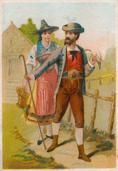 Costume tradizionale da French School