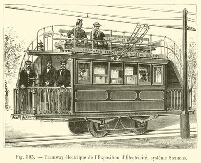 Tram elettrico dell