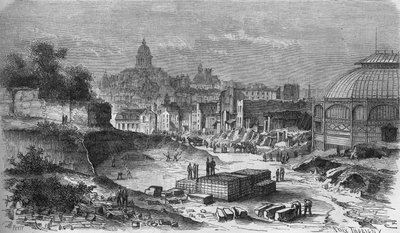 Trasformazioni di Parigi sotto il Secondo Impero, Parigi haussmanniana: costruzione di place d