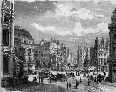 Trasformazioni di Parigi sotto il Secondo Impero, Parigi haussmanniana: vista dell