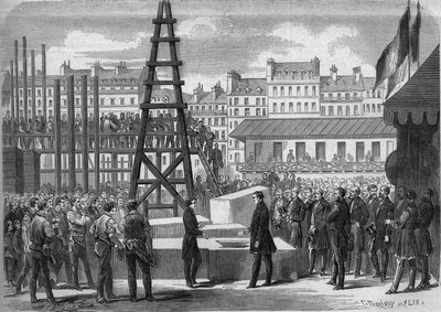 Trasformazioni di Parigi sotto il Secondo Impero, Parigi Haussmann: installazione della prima dell