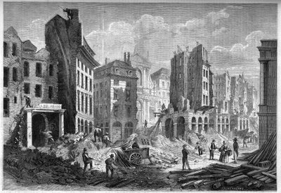 Trasformazioni di Parigi sotto il Secondo Impero, Parigi Haussmann: demolizione di Rue de la Barillerie per l