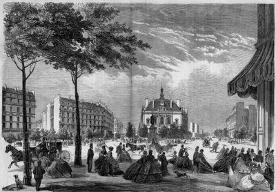 Trasformazioni di Parigi sotto il Secondo Impero, Parigi Haussmann: il nuovo municipio dell
