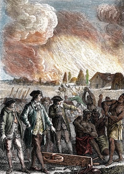 Trattato dei negri, schiavitù da French School