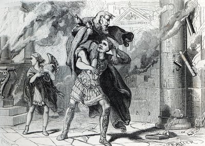 Fuga di Troia da French School