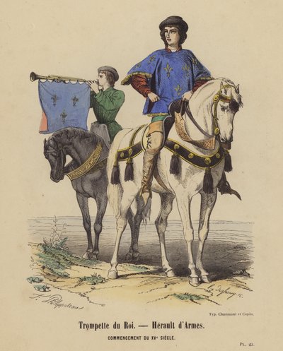 Trombettiere del Re, Araldo d