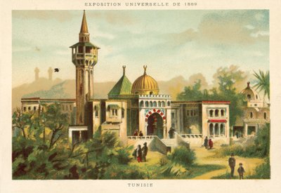 Tunisia, Esposizione Universale 1889, Parigi da French School