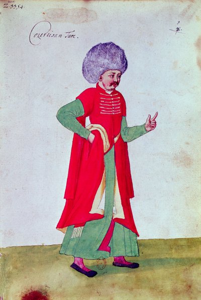 Cortigiano turco, 1567 da French School