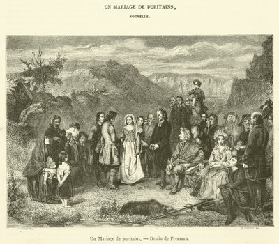 Un Matrimonio di puritani da French School