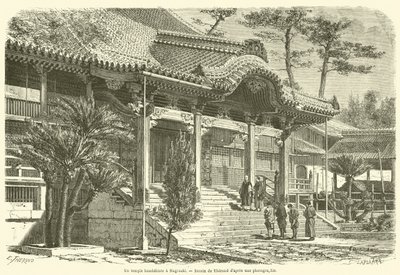 Un tempio buddista a Nagasaki da French School