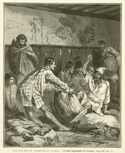 Une Nuit Dans Un Workhouse De Londres da French School
