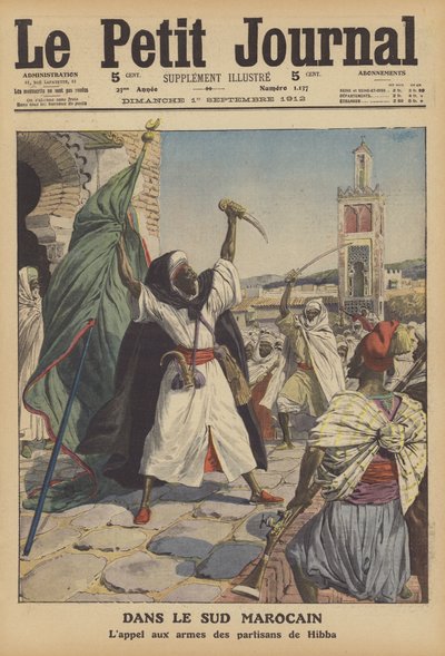 Rivolta nel sud del Marocco da French School