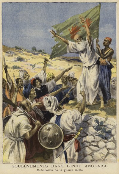 Rivolte in India, 1897 da French School
