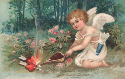 Cupido di San Valentino da French School