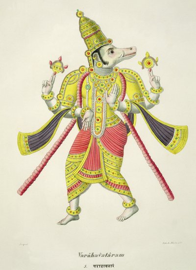 Varaha, inciso da de Marlet da French School