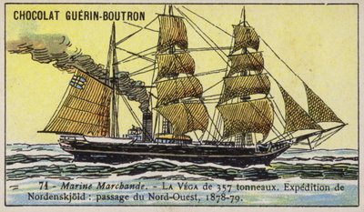 Vega, nave usata nella spedizione di Adolf Erik Nordenskiold al Passaggio a Nord-Ovest da French School