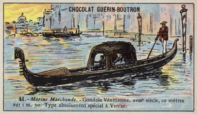 Gondola veneziana da French School
