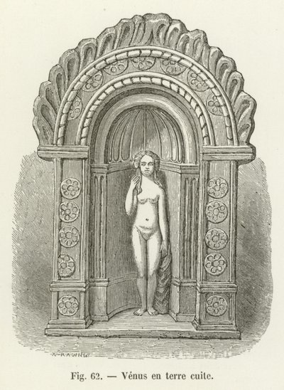 Venere in terracotta da French School