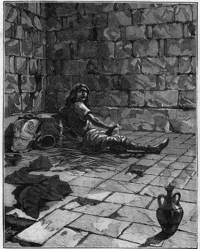 Vercingetorige (ca. 72-46 a.C.), un capo gallico, rimase in prigione per sei anni da French School
