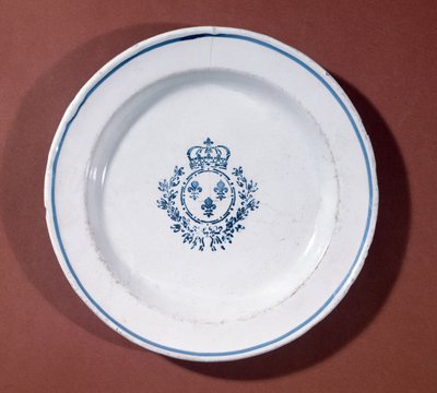 Piatto da cucina di Versailles, manifattura di Saint-Cloud da French School