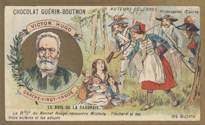 Victor Hugo (1802-1885), poeta, drammaturgo, scrittore e romanziere francese, autore di 