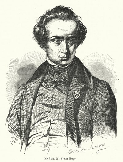 Victor Hugo, romanziere e drammaturgo francese da French School